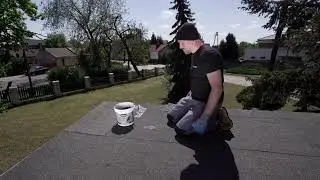 Naprawa ubytk&oacute;w w papie