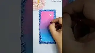 Easy art Ideas 🌸 #art #painting #shorts