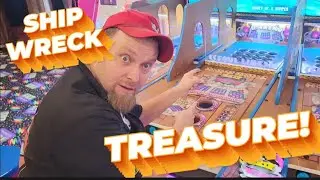 Winning tons of jackpots on newer game Ship Wreck!