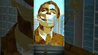 Fascinating Time-lapse Art: Packing Tape Portrait By Maysoon #art #packingtape #tapeart