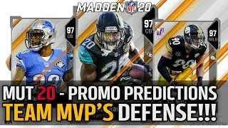 Промо от команды MVP! Прогнозы игроков защиты (Theme Builders 2) | Madden Ultimate Team