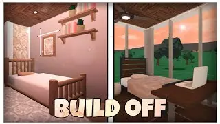 Bedroom Build Battle! |.dapandagirl bloxburg roblox