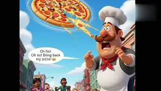 Motu Patlu VS Flying Pizza | موٹو پٹلو اور اُڑتا ہوا پیزا | Kids Hindi Story#trendindgvideo#
