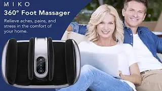 Best Foot Massager | Miko Foot Massager | Reflexology Machine | with Shiatsu Massage Settings