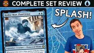 🔵 Complete Set Review! 🔵 - 🦸&zwj;♂️ Marvel's Spider-Man 🦸&zwj;♂️ - Blue Cards - Constructed And Limited