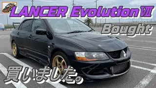 LANCER EvolutionⅦ ランエボ7 GT-A 買いました。