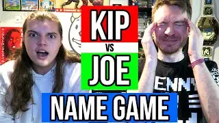 KIP CLIPS vs JOETALKSWRESTLING - Wrestler Name Game!