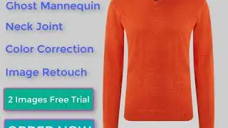Invisible mannequin, / Neck Joint / 3D Ghost mannequin, service