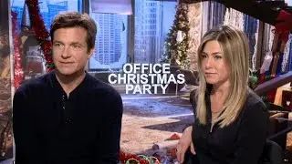 Office Christmas Party - Cast Interviews (2016) Jennifer Aniston, Jason Bateman Movie