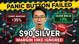 PANIC BUTTON FAILED: $90 Silver Ignores COMEX Margin Hike (Shorts Trapped)