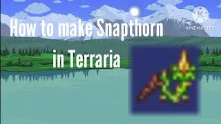 How to craft Snapthorn in Terraria