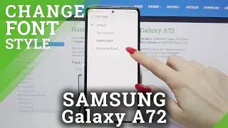 How to Install Rosemary Font on SAMSUNG Galaxy A72 &ndash; Change Font Style
