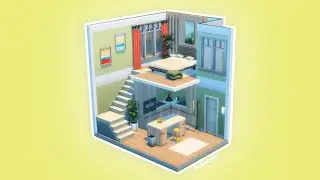 Pretty Loft in The Sims 4
