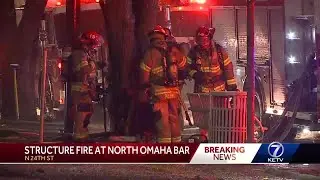 North Omaha bar fire