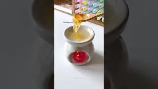 MIX 💛💙💎 Ocean wax with orange wax🤯