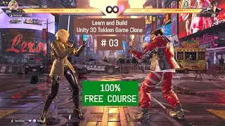 Unity 3d Fighting Game Development Tutorial | Tekken 8 Fighting Game Clone Stages