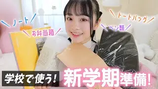 【新高校2年生】新学期から学校で使う文房具などいろいろ新アイテム準備したので紹介♪