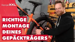 Fahrrad-Gepäckträger montieren - So einfach geht's
