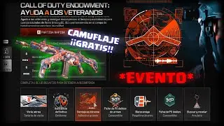*EVENTO* COMO OBTENER TODAS LAS RECOMPENSAS DE CALL OF DUTY ENDOWMENT: AYUDA A LOS VETERANOS 🔥