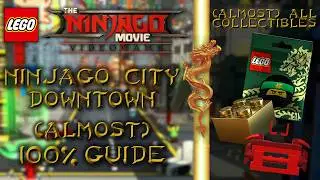 The LEGO NINJAGO Movie Video Game - (Almost) 100% Guide: Ninjago City Downtown (2 Players)