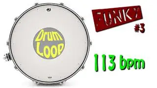 Funky Drum Loop #3 - 113 bpm