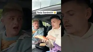 When You Make A Sandwich In The Car 😂 #shorts #prank #funnyvideos