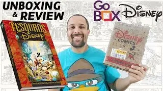 Unboxing GoBox Disney Comics Classic Works Jan/17 - Tesouros Disney [Review] quadrinhos comics HQs