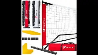 Feetik Portable Pickleball Net.Official Regulation Size