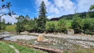 Wanderung, Wochen nach dem grossen Unwetter der Emme entlang