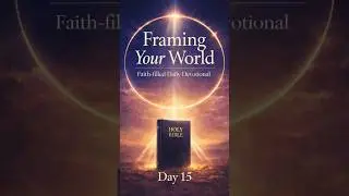 When God Works In You | Framing Your World Day 15 #dailydevotional #christianshorts