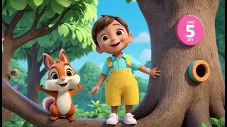 Squirrel’s Nutty Fruit Song | Fun Kids Song | Playful Animal Adventure Rhyme