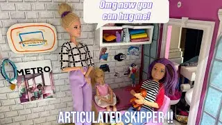 How to make Barbie Skipper articulated!
