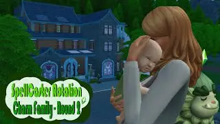 Weddings, Fixing a Marriage, and 2 New Children // Spellcaster Rotations - Sims 4