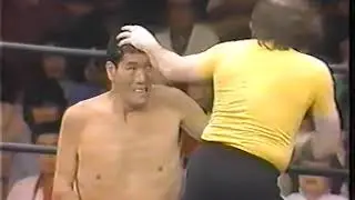 Giant Baba vs  Buck Robley (3/19/82)