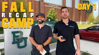 Instant Reactions to Baylor Football Fall Camp Day 1