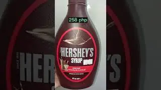 Hershey's syrup : Chocolate flavour: Jovy Librando Official