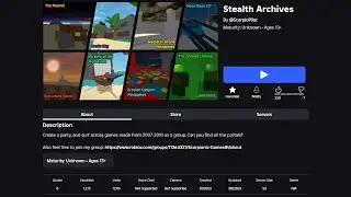 StealthPilot Archives before the maturity rating update