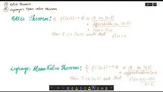 Class 12 | Ch-5 | Pt-3 | Differentiability| Rolle's and Lagrange's Theorem | CONCEPT with EXAMPLES