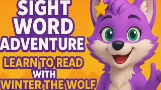 Sight Word Adventure 🌟 Learn to Read with Winter the Wolf