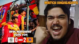 EAST BENGAL DOMINATE MOHUN BAGAN! 🔥 | EBFC 2-0 MBSG | RFDL Match Vlog | Ricky Brace