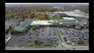 Drone Flight Over Center City Springfield, Missouri | Aerial Views