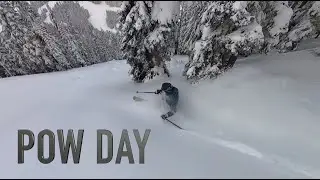 Finally a Real Storm Cycle!  Stevens Pass Pow Day