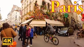 Paris , France  🇫🇷 - 4K HDR Paris Walking Tour - April 2022 | Paris 4K | A Walk In Paris