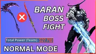 SLA || Baran Normal Mode - Full fight || SoLoRise || Solo Leveling Arise