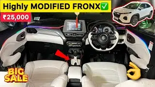 Defender Style INTERIOR designed for FRONX✅ Sigma to Alpha Modifications in Fronx 2024- Luxury!🔥