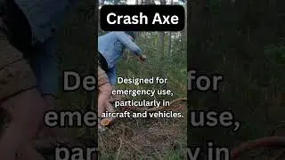 Axe Facts - Crash Axe #smallaxe #axethrowing #didyouknow #vintageaxe