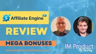 Affiliate Engine Ai &trade; Review + Award-Winning Bonuses To Make It Work FASTER (Worth $997)!