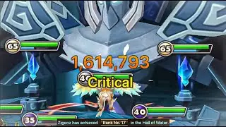 Water B10! INSANE DAMAGE! SPEED TEAM!! Top 20 Time! (Summoners War)