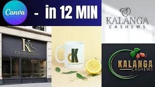 4 🔥 Farm & Processing Logo Ideas - Canva & Photopea Tutorial