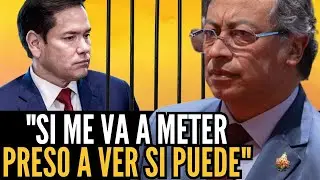 Petro se le par&oacute; DURO a Marco Rubio